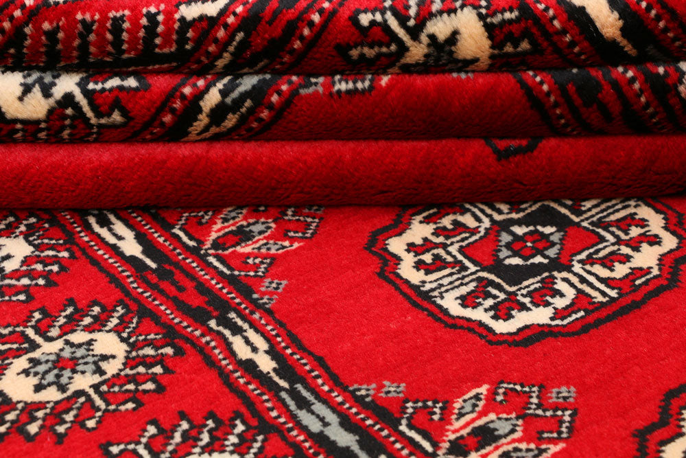 Dark Red Bokhara 3' 1 x 6' 1 - No. 41508 - ALRUG Rug Store
