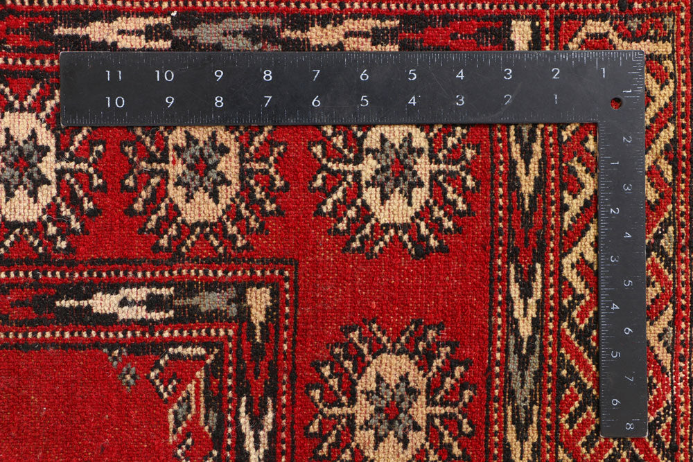 Dark Red Bokhara 3' 1 x 6' 1 - No. 41508 - ALRUG Rug Store