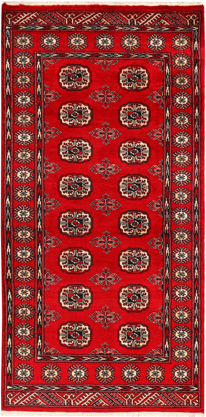 Dark Red Bokhara 3' 1 x 6' 1 - No. 41508 - ALRUG Rug Store