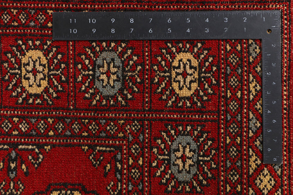Red Bokhara 3' 1 x 5' 7 - No. 41509 - ALRUG Rug Store