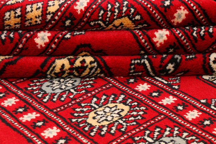 Red Bokhara 3' 2 x 5' 8 - No. 41511 - ALRUG Rug Store