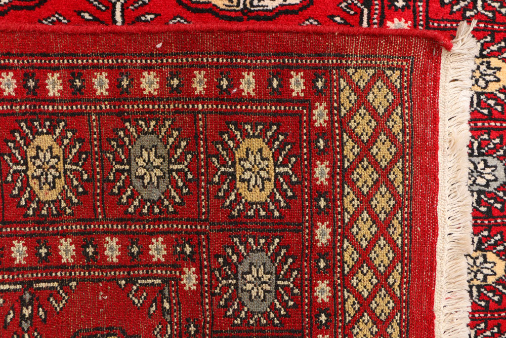 Red Bokhara 3' 2 x 5' 8 - No. 41511 - ALRUG Rug Store