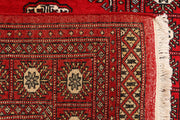 Red Bokhara 3'  1" x 5'  8" - No. QA34555