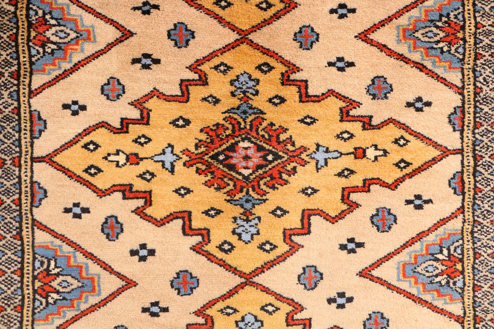 Gold Caucasian 3' x 5' 7 - No. 41515 - ALRUG Rug Store