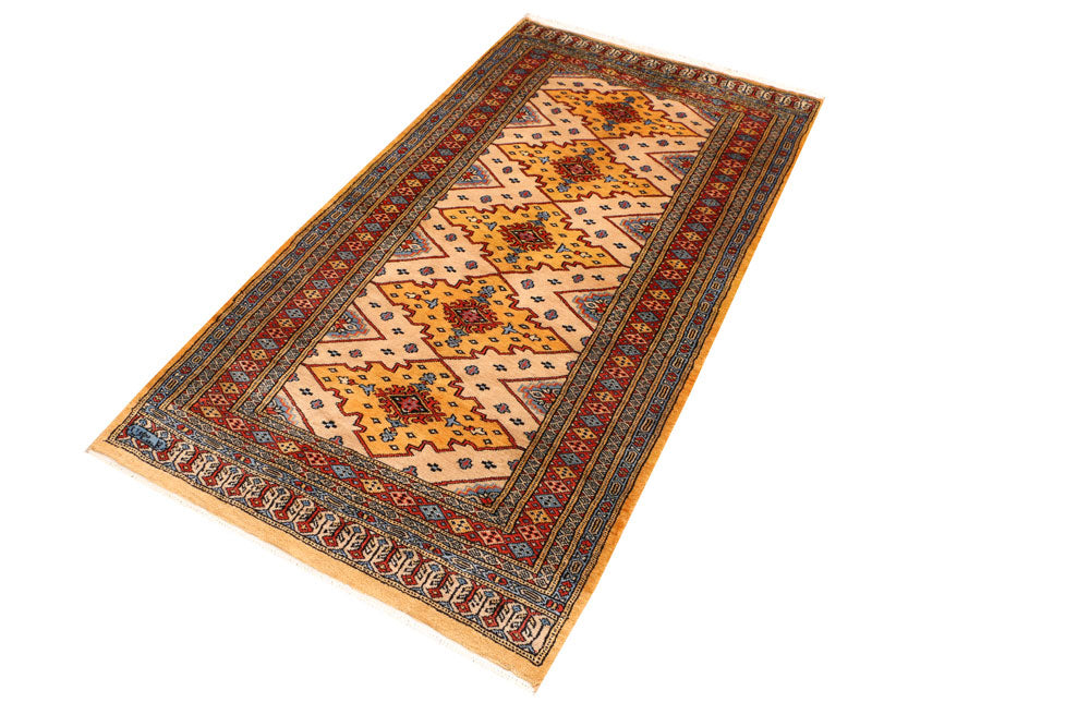 Gold Caucasian 3' x 5' 7 - No. 41515 - ALRUG Rug Store