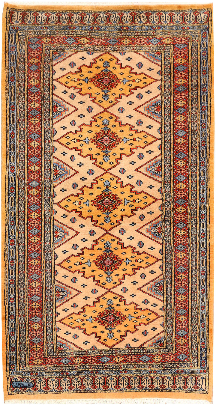 Gold Caucasian 3' x 5' 7 - No. 41515 - ALRUG Rug Store
