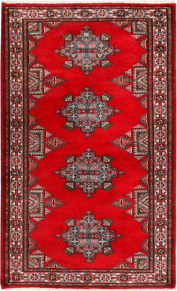 Red Caucasian 3' 5 x 5' 6 - No. 41516