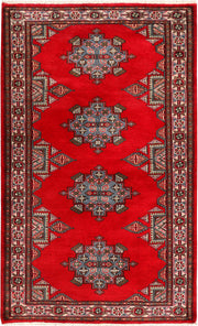 Red Caucasian 3'  5" x 5'  6" - No. QA59871