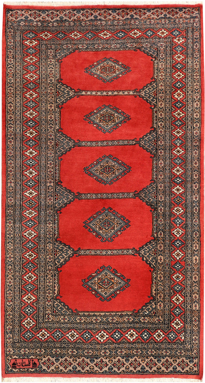 Tomato Jaldar 3' 2 x 5' 9 - No. 41518 - ALRUG Rug Store