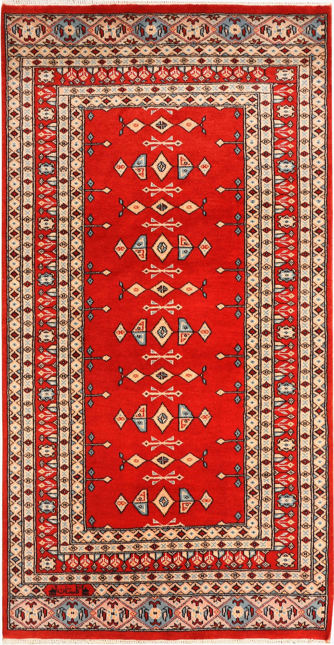 Firebrick Caucasian 3' 4 x 5' 5 - No. 41519 - ALRUG Rug Store