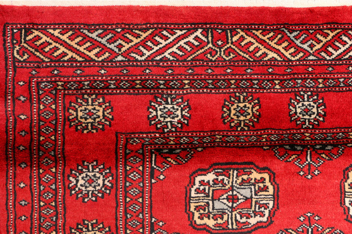 Red Bokhara 3' 3 x 6' 7 - No. 41521 - ALRUG Rug Store