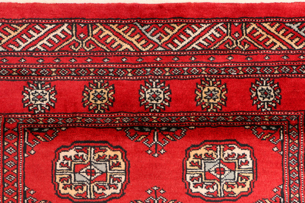 Red Bokhara 3' 3 x 6' 7 - No. 41521 - ALRUG Rug Store