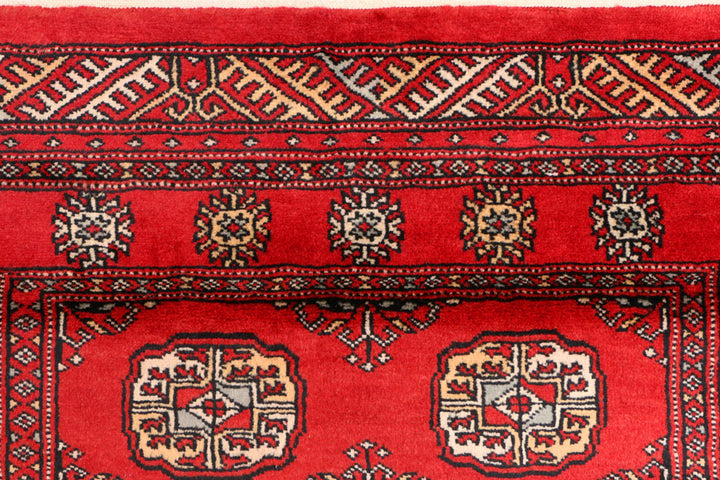 Red Bokhara 3' 3 x 6' 7 - No. 41521 - ALRUG Rug Store