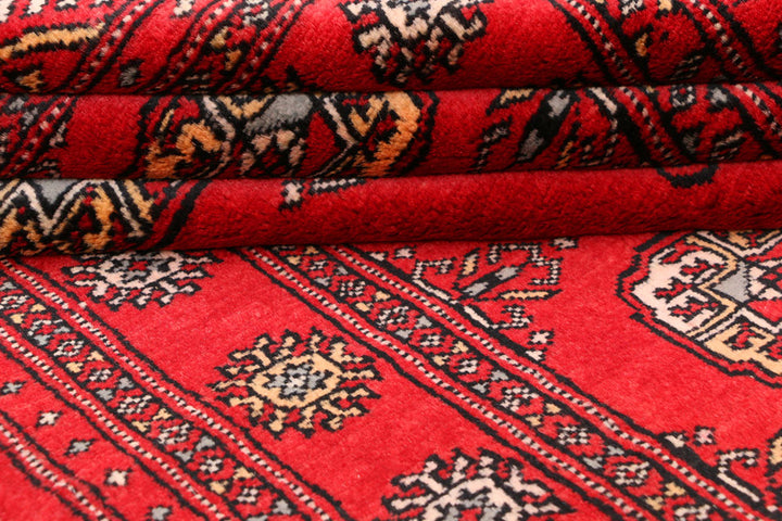 Red Bokhara 3' 3 x 6' 7 - No. 41521 - ALRUG Rug Store