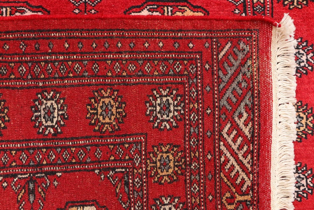 Red Bokhara 3' 3 x 6' 7 - No. 41521 - ALRUG Rug Store