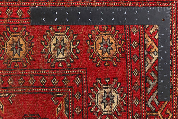 Red Bokhara 3' 2 x 6' - No. 41522 - ALRUG Rug Store