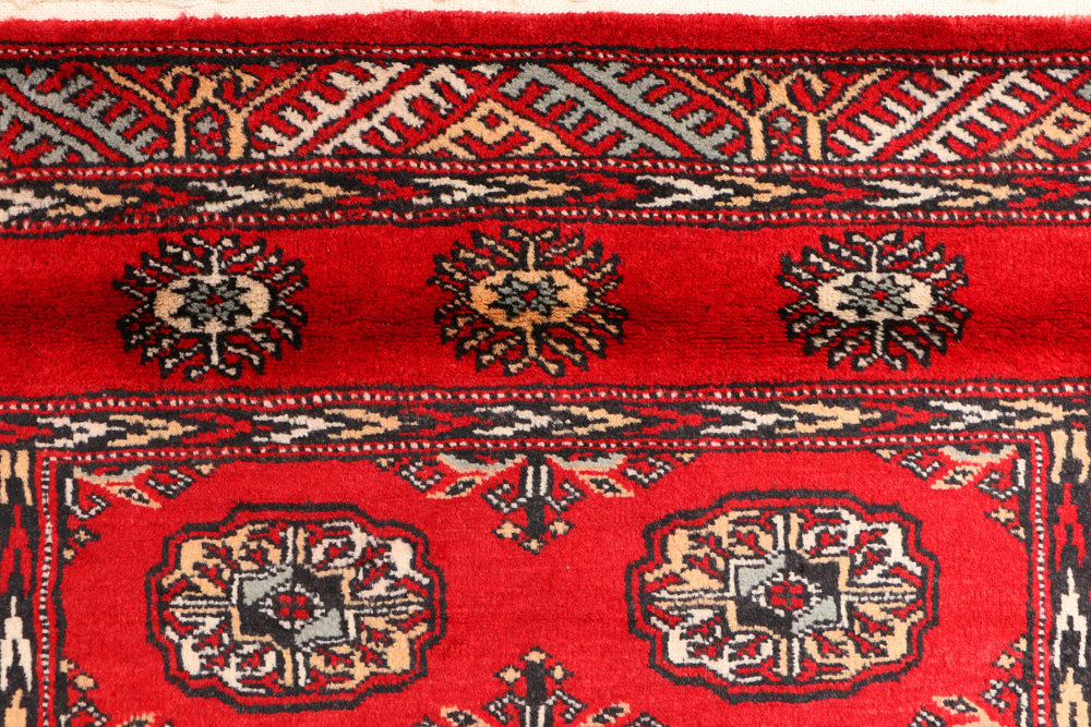 Red Bokhara 3' x 6' 2 - No. 41523 - ALRUG Rug Store
