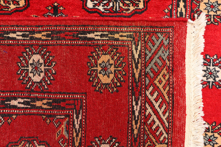 Red Bokhara 3' x 6' 2 - No. 41523 - ALRUG Rug Store