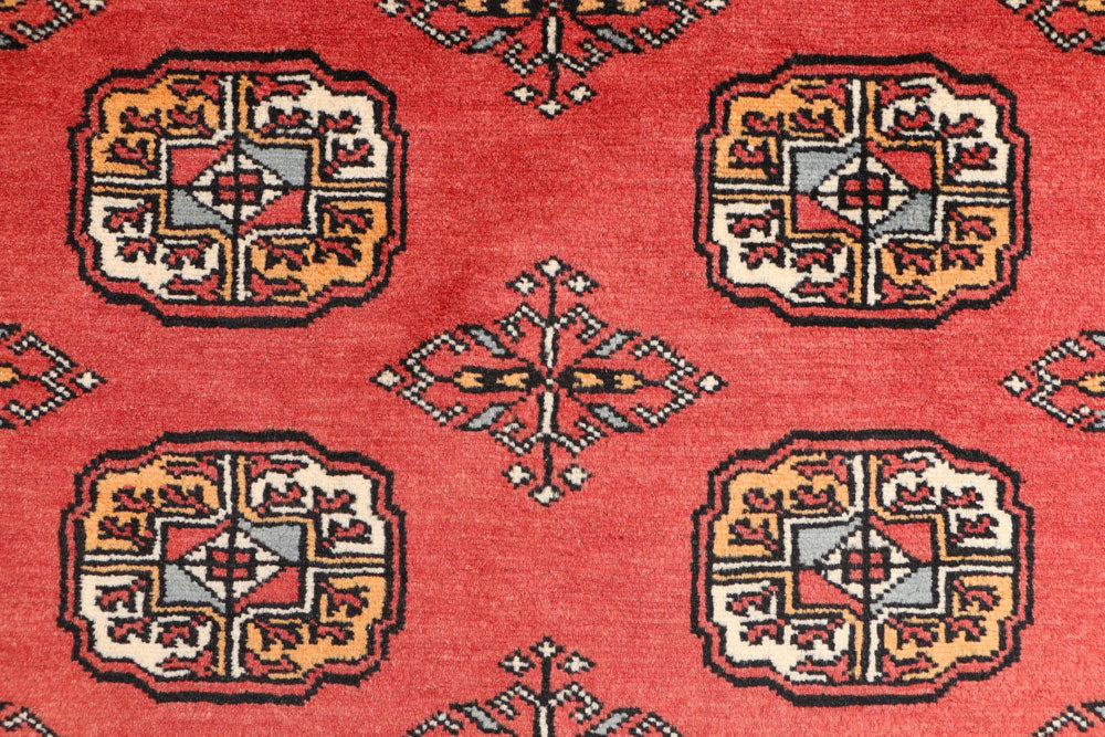 Tomato Bokhara 3' 1 x 6' 2 - No. 41526 - ALRUG Rug Store