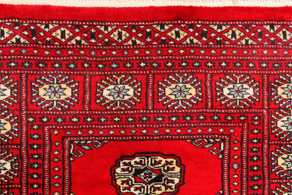 Red Bokhara 3' 1 x 5' 7 - No. 41532 - ALRUG Rug Store
