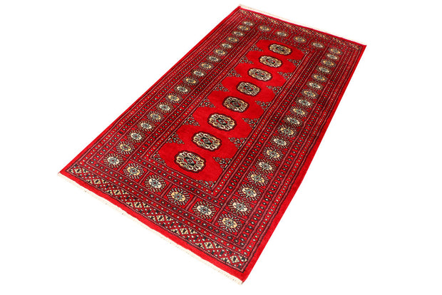 Red Bokhara 3' 1 x 5' 7 - No. 41532 - ALRUG Rug Store