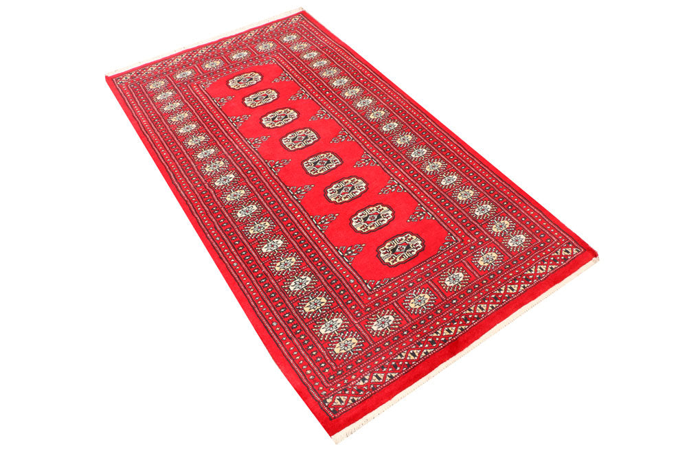 Red Bokhara 3' 1 x 5' 7 - No. 41532 - ALRUG Rug Store