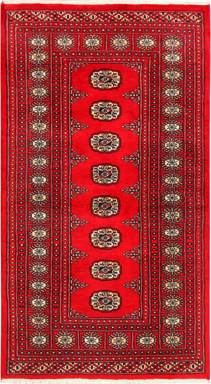 Red Bokhara 3' 1 x 5' 7 - No. 41532 - ALRUG Rug Store