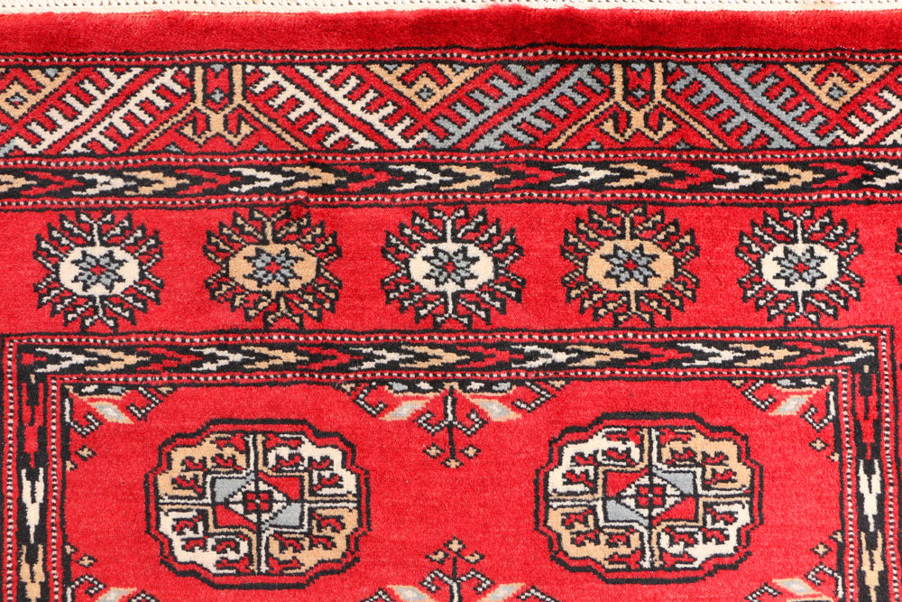 Red Bokhara 3' 3 x 5' 9 - No. 41534 - ALRUG Rug Store