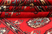 Red Bokhara 3' 3 x 5' 9 - No. 41534 - ALRUG Rug Store