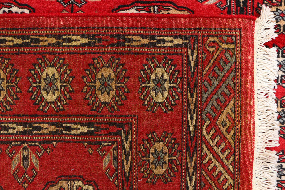 Red Bokhara 3' 3 x 5' 9 - No. 41534 - ALRUG Rug Store