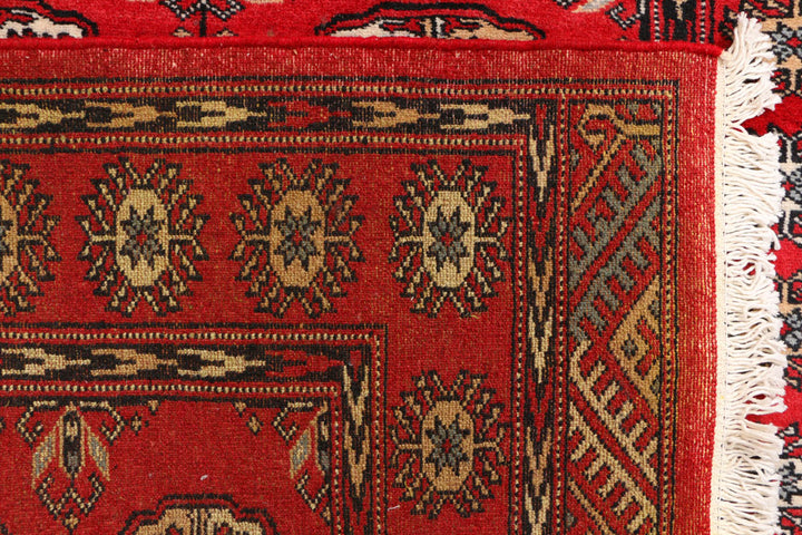 Red Bokhara 3' 3 x 5' 9 - No. 41534 - ALRUG Rug Store
