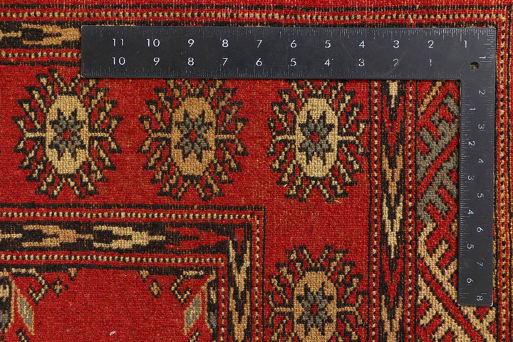 Red Bokhara 3' 3 x 5' 9 - No. 41534 - ALRUG Rug Store