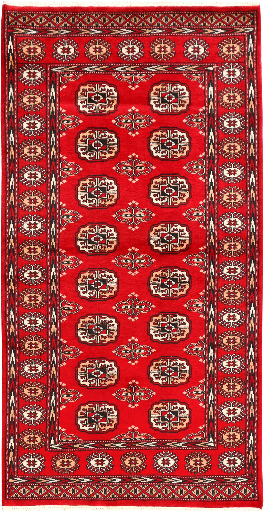 Red Bokhara 3' 1 x 6' - No. 41535 - ALRUG Rug Store