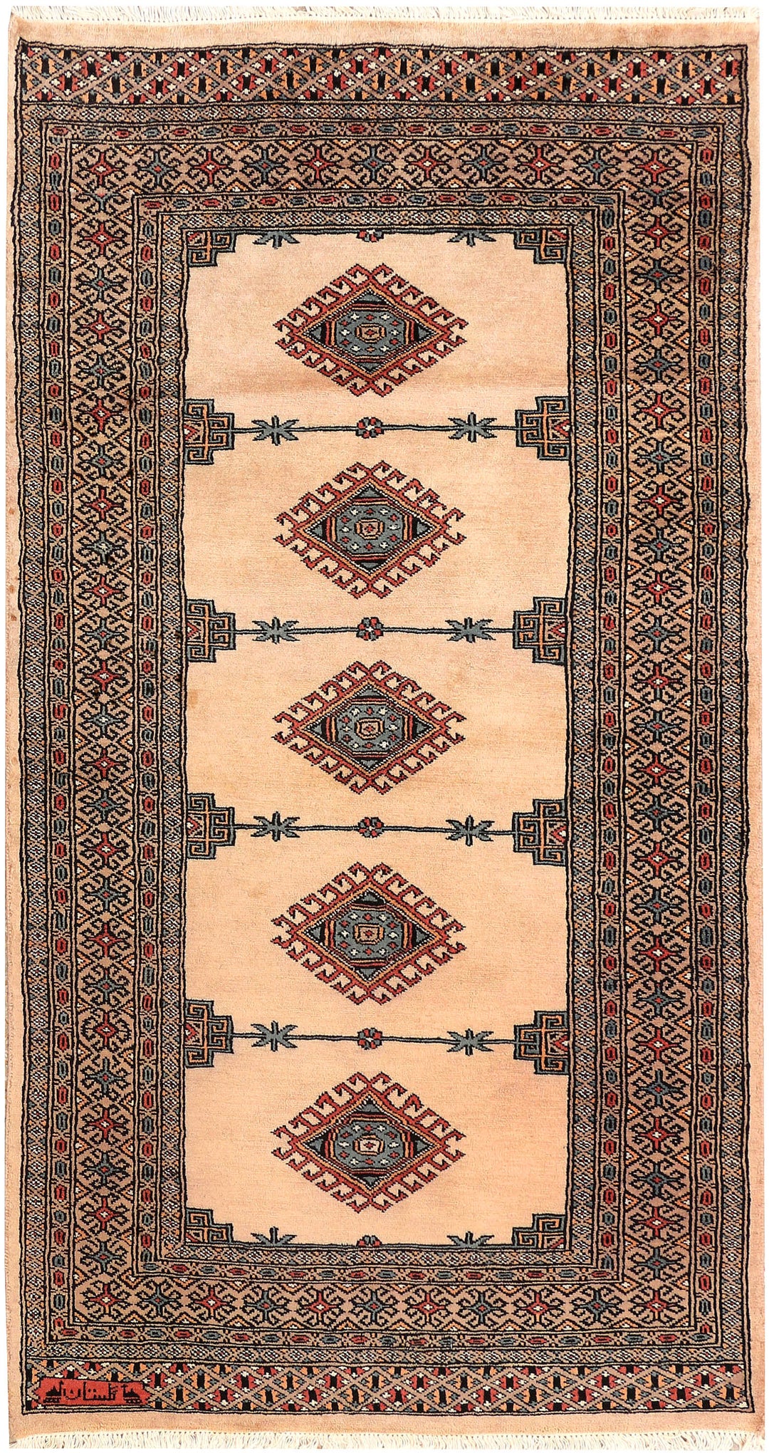 Tan Jaldar 3' 1 x 5' 9 - No. 41542 - ALRUG Rug Store