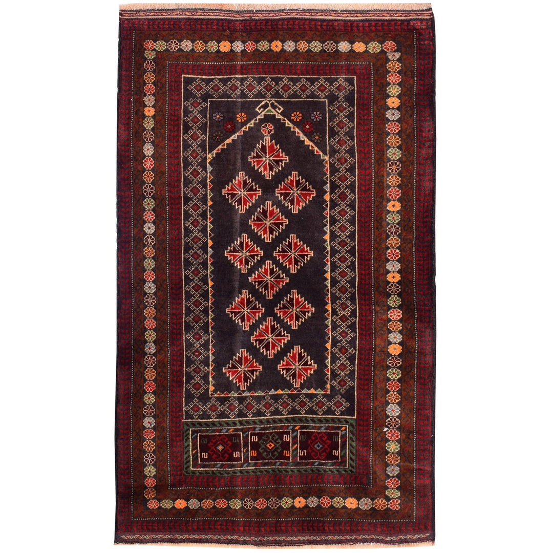 Prayer Rug 2' 7 x 4' 5 (ft) - No. AL95920 - ALRUG Rug Store