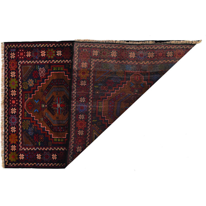 Baluchi Rug 3' 2 x 4' 7 (ft) - No. AL84070 - ALRUG Rug Store