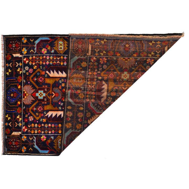 Baluchi Rug 3' 1 x 4' 6 (ft) - No. AL67343 - ALRUG Rug Store