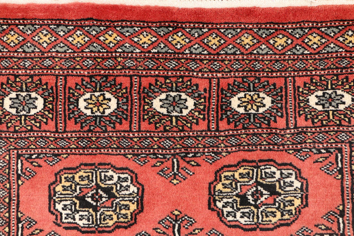 Tomato Bokhara 3' x 5' 2 - No. 43977 - ALRUG Rug Store