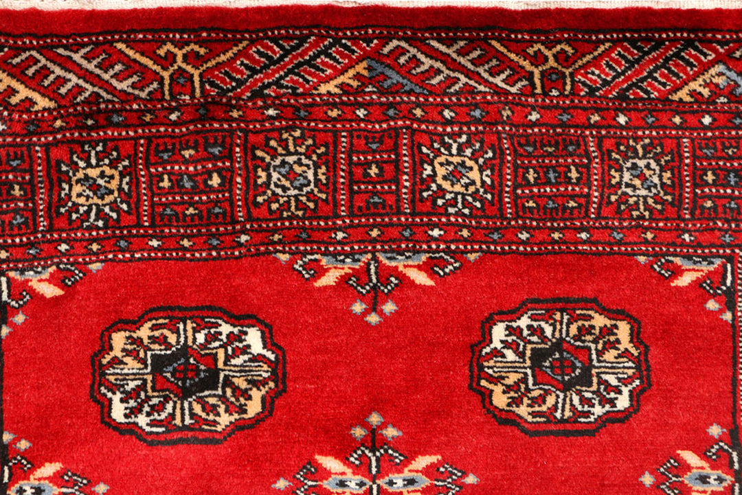 Dark Red Bokhara 3'  x" 5'  5" - No. QA61545