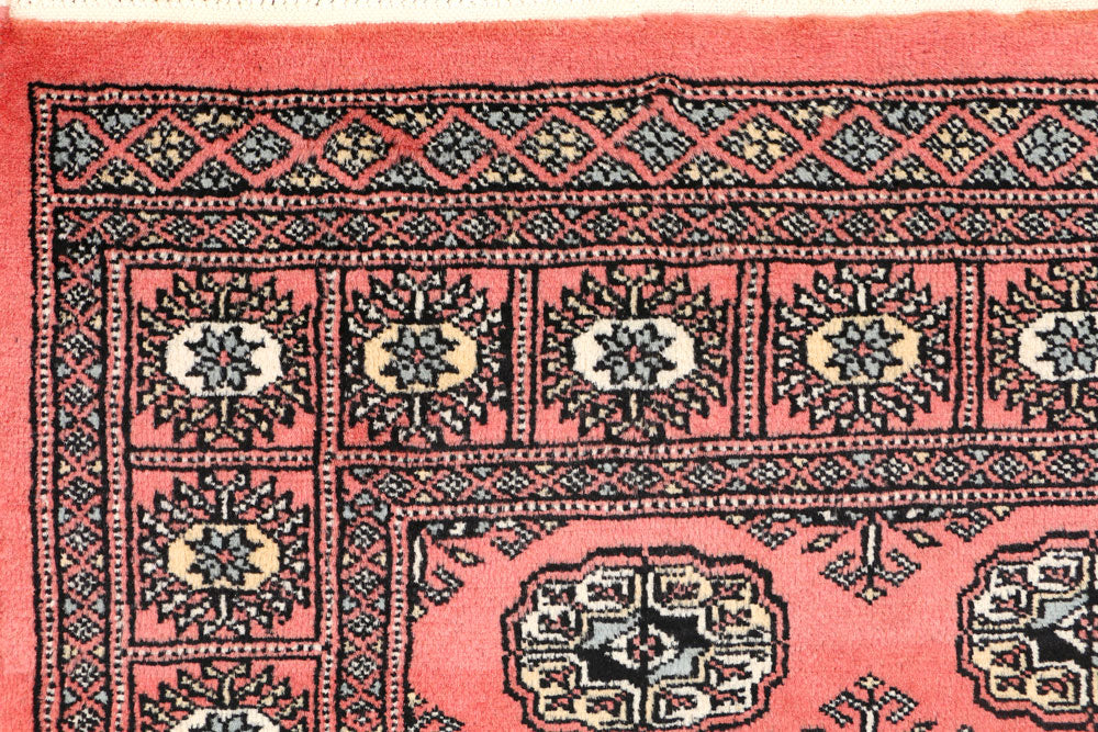 Tomato Bokhara 2' 11 x 5' 1 - No. 43982 - ALRUG Rug Store