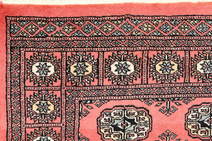 Tomato Bokhara 2' 11 x 5' 1 - No. 43982 - ALRUG Rug Store