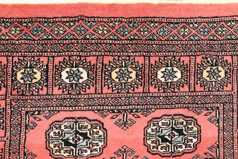 Tomato Bokhara 2' 11 x 5' 1 - No. 43982 - ALRUG Rug Store