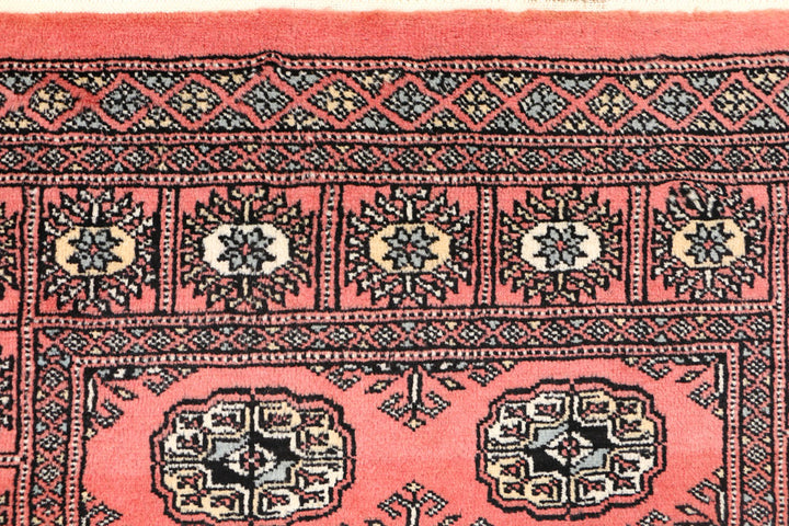 Tomato Bokhara 2' 11 x 5' 1 - No. 43982 - ALRUG Rug Store