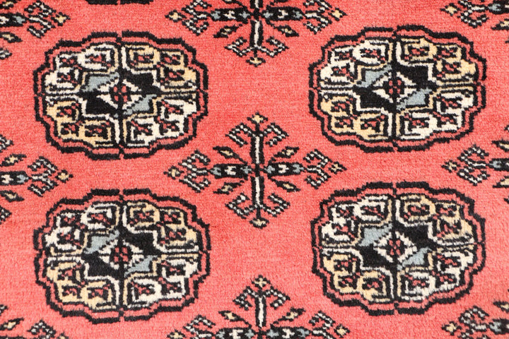 Tomato Bokhara 2' 11 x 5' 1 - No. 43982 - ALRUG Rug Store