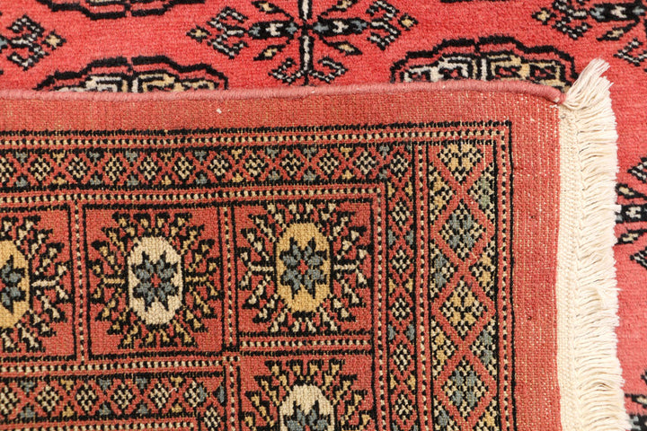 Tomato Bokhara 2' 11 x 5' 1 - No. 43982 - ALRUG Rug Store