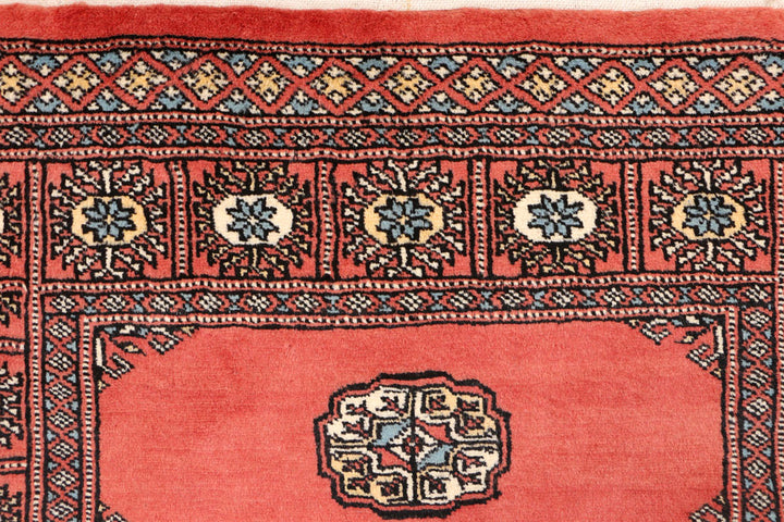 Tomato Bokhara 3' 2 x 5' 2 - No. 43986 - ALRUG Rug Store