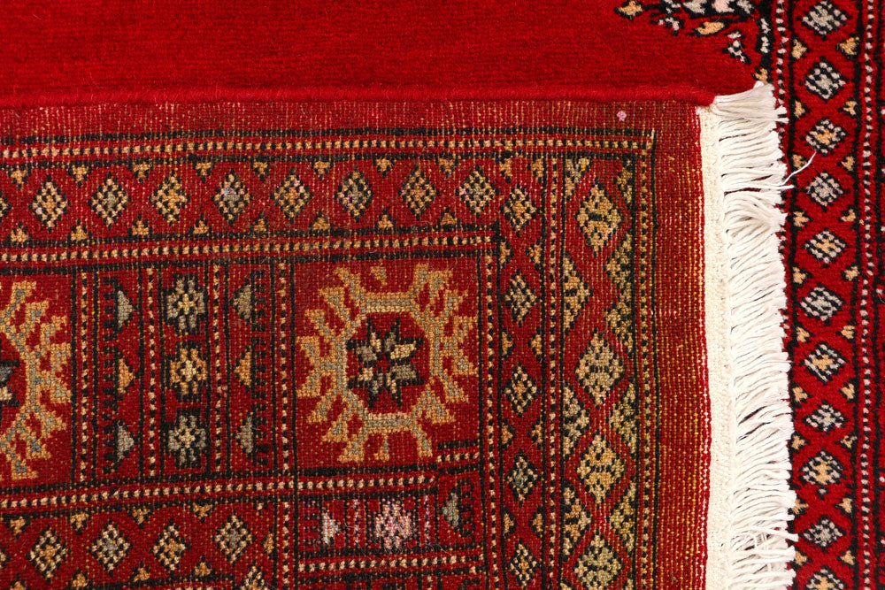 Red Bokhara 3' 1 x 5' 5 - No. 43996 - ALRUG Rug Store