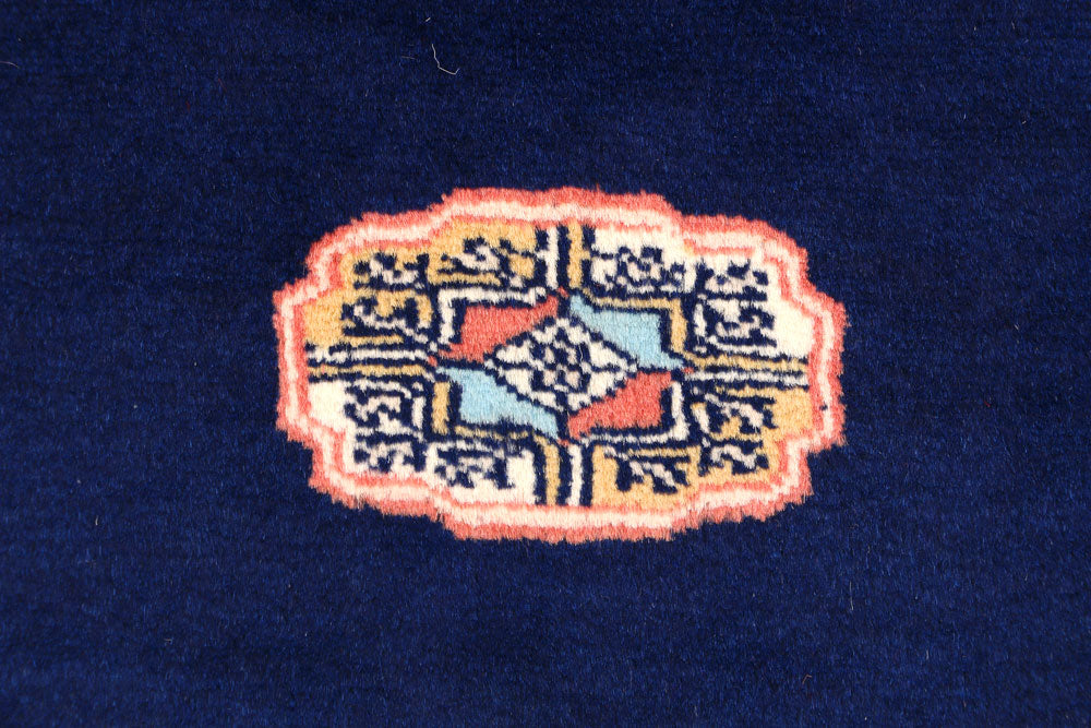 Midnight Blue Bokhara 3' 2 x 5' 1 - No. 43998 - ALRUG Rug Store