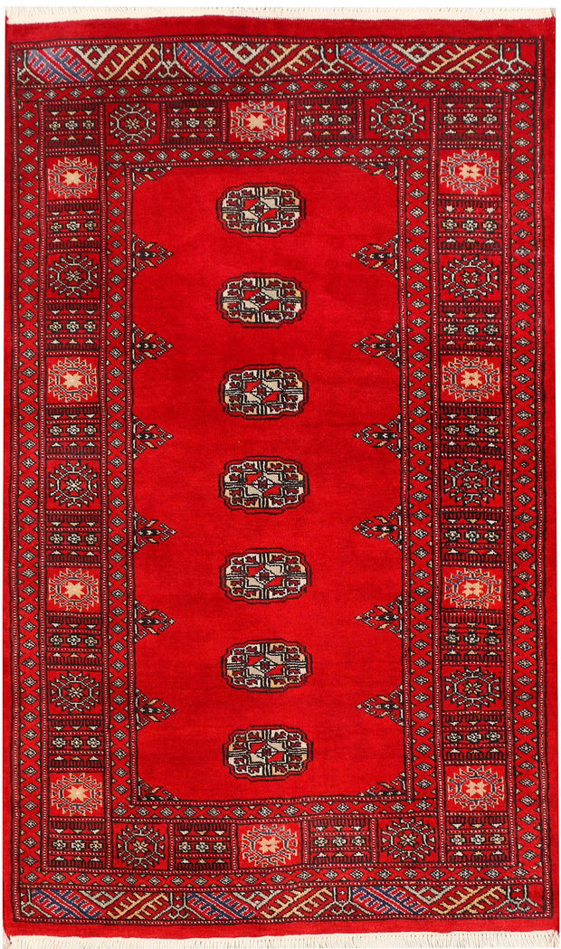 Red Bokhara 3' 1 x 5' - No. 44003