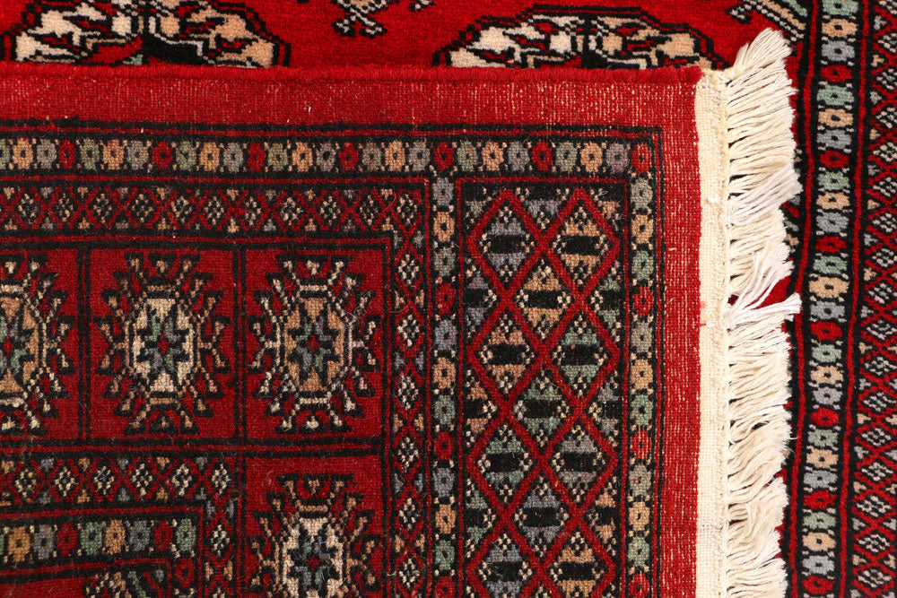 Dark Red Bokhara 3' 1 x 5' - No. 44007 - ALRUG Rug Store